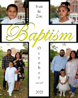 Ivan & Zoe's Baptism 10.2.21